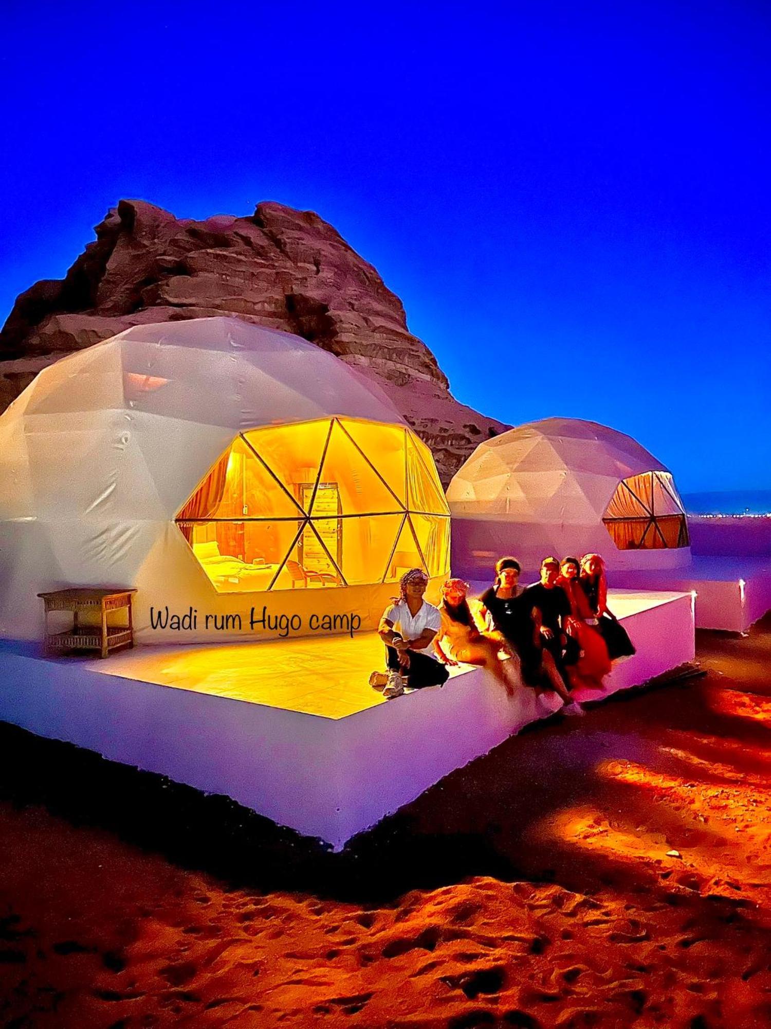 Wadi Rum Hugo Camp Экстерьер фото